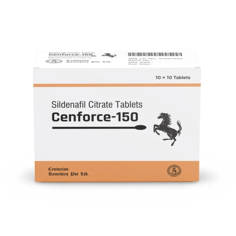 Illustration mit Informationen zu Sildenafil 150mg